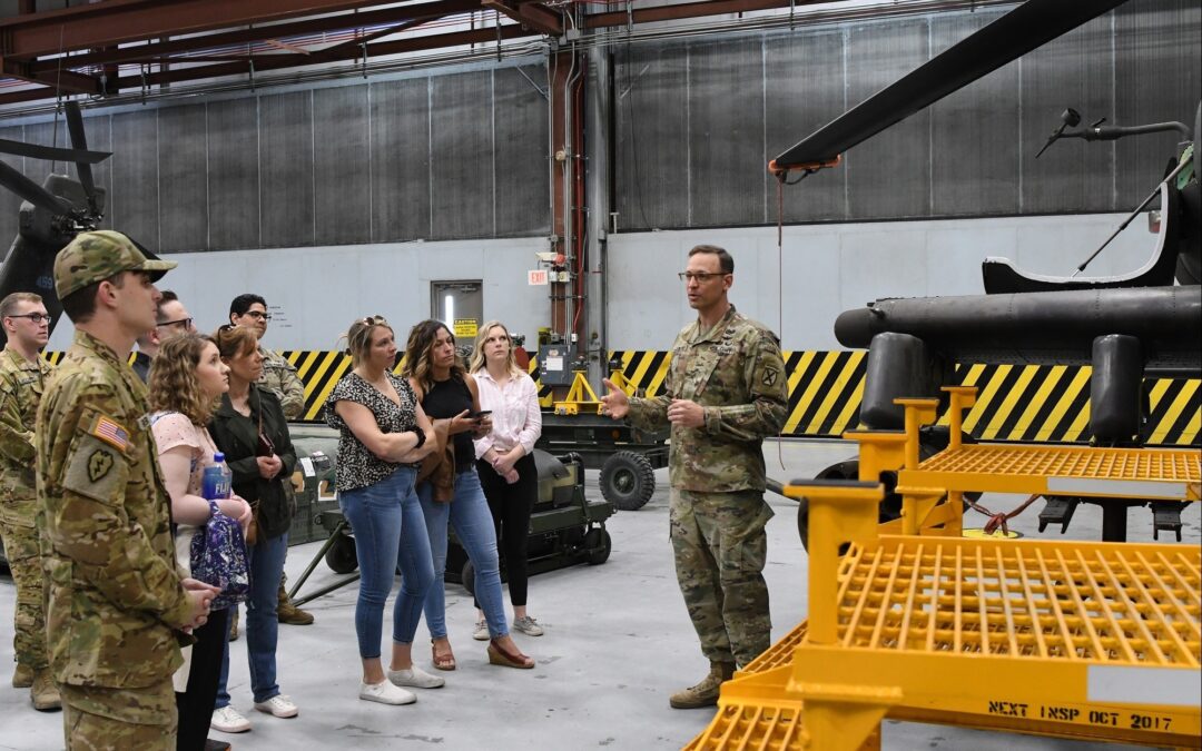 Fort Drum hosts tour for emerging community leaders